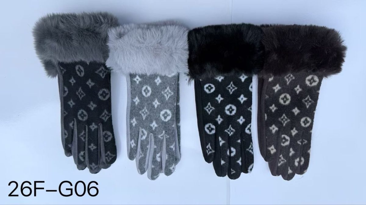 Rękawiszki Damskie paczka 12parę _mix kolor 6465194