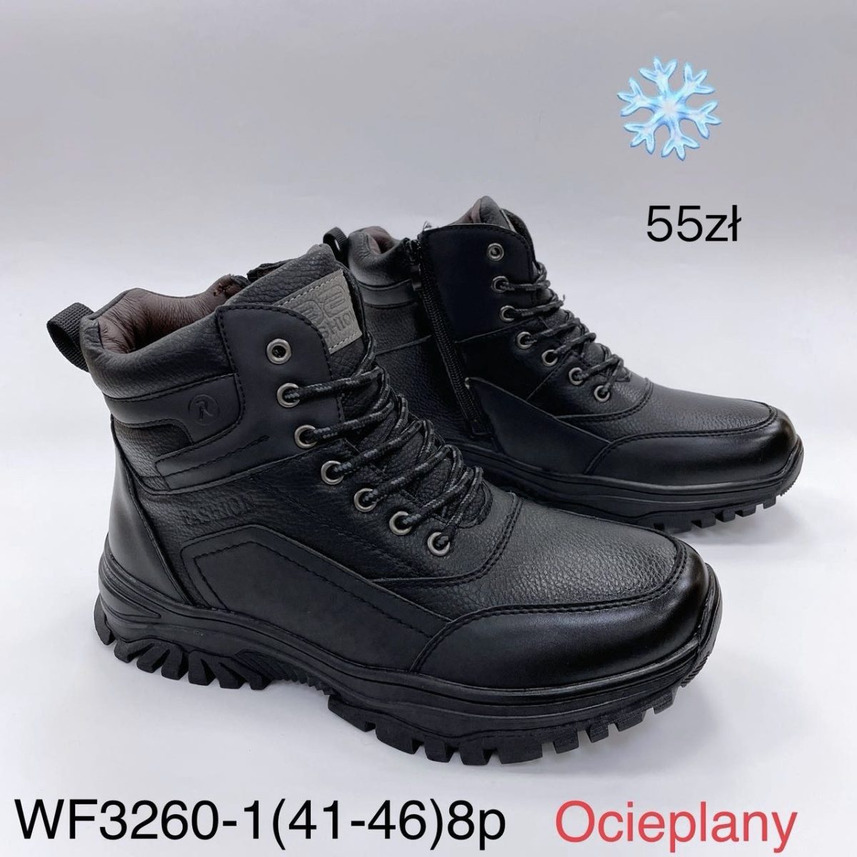 Buty Botki MĘSKIE (41-46_8par) 6664417