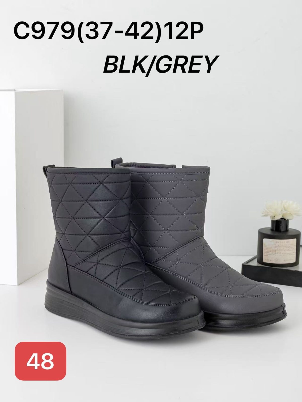 Buty Botki DAMSKIE (37-42_12par) 6664432