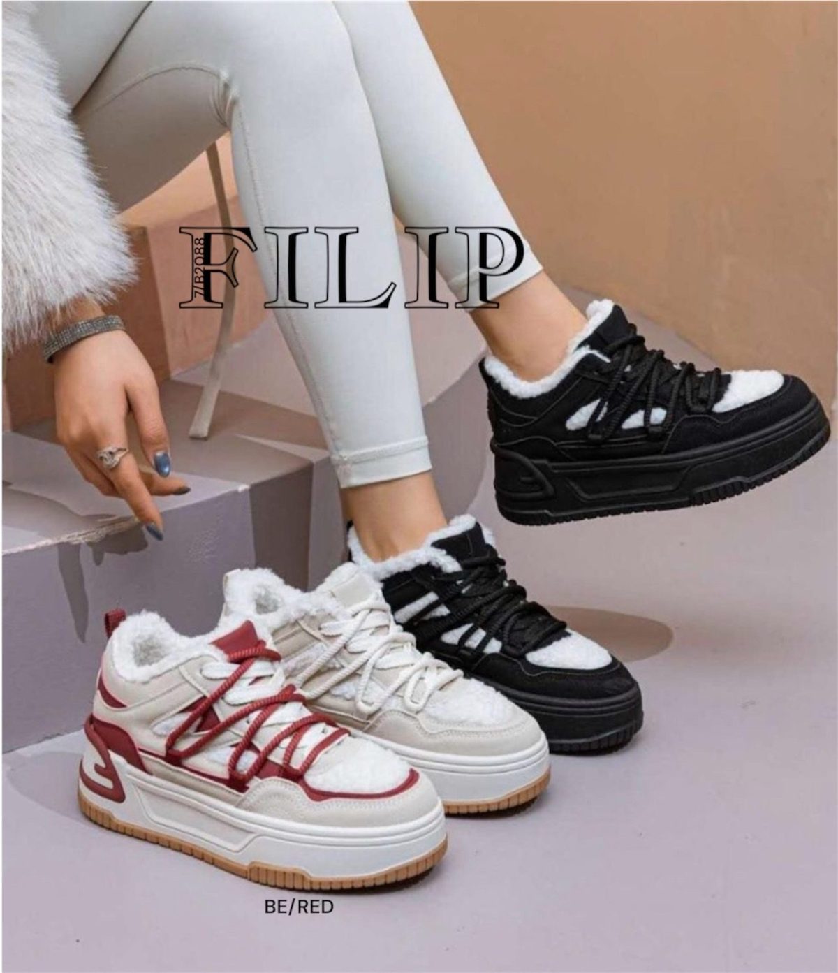 Buty Sportowe DAMSKIE (36-41_12par) 6664455