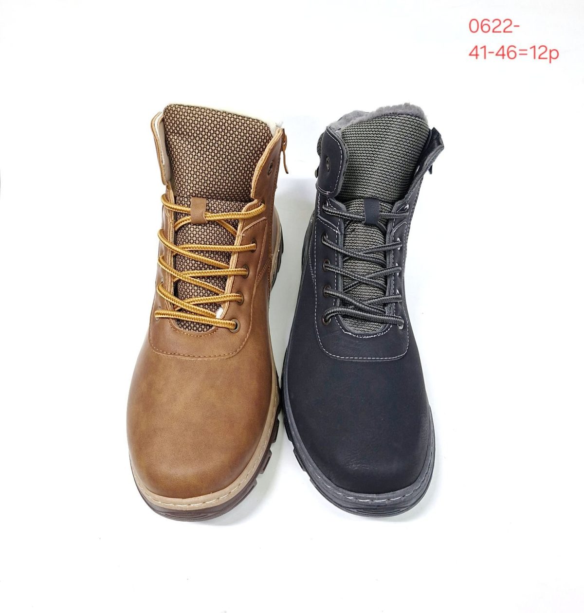 Buty Botki MĘSKIE (41-46_12par) 6664461