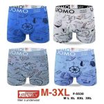 Bokserki MĘSKA size m-3xl _paczka 24szt_mix kolor 7635287