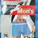 Bokserki MĘSKA size 4-7xl _paczka 24szt_mix kolor 7635292