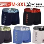 Bokserki MĘSKA size m-3xl _paczka 24szt_mix kolor 7635311