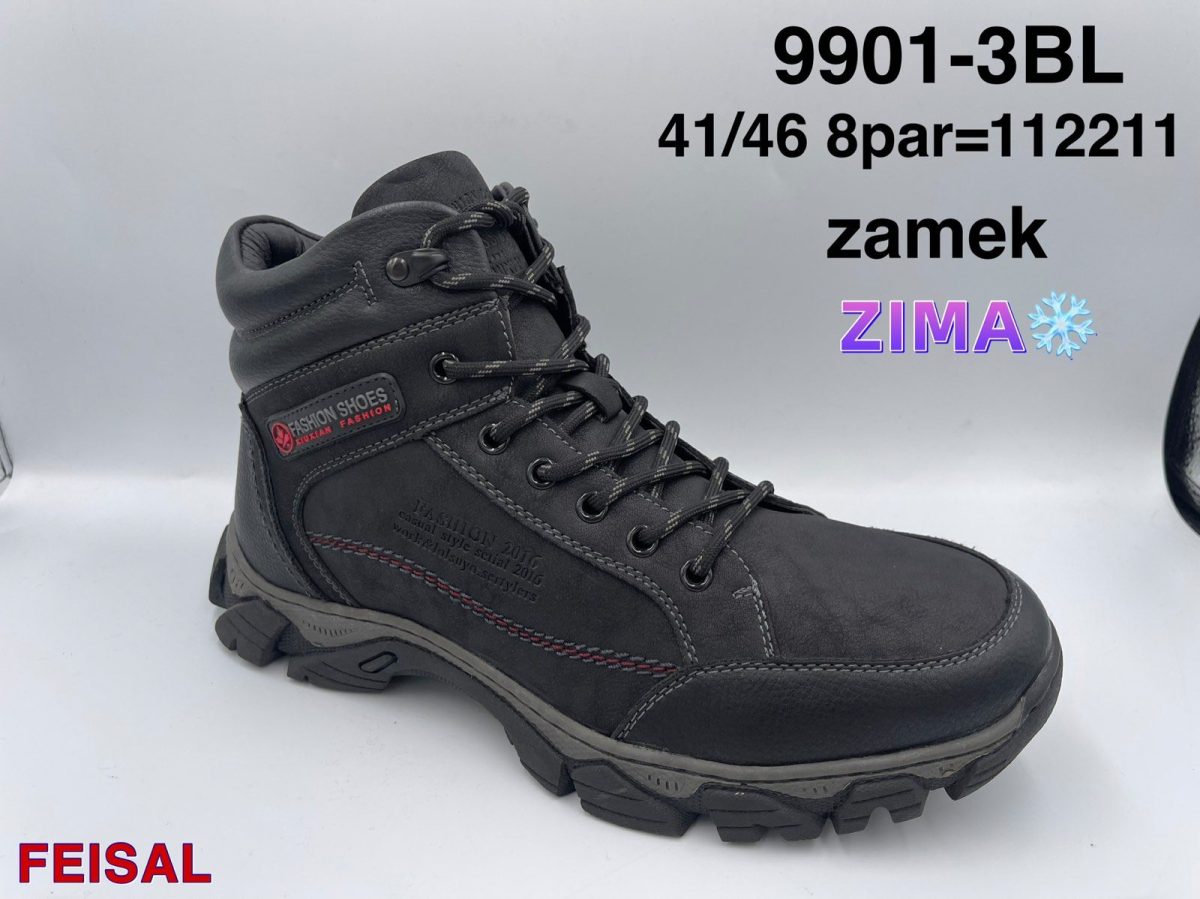 Buty Botki MĘSKIE (41-46_ 8par) 4857786