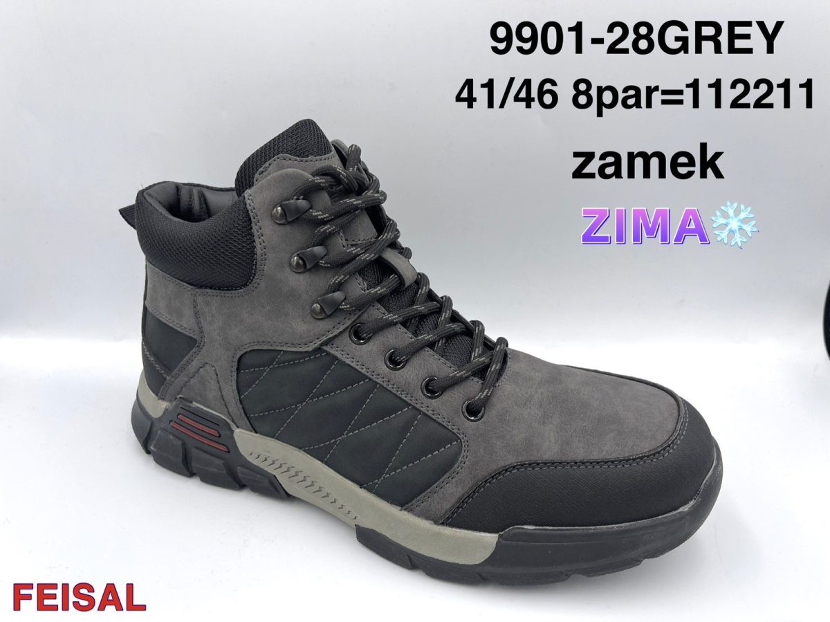 Buty Botki MĘSKIE (41-46_ 8par) 4857790