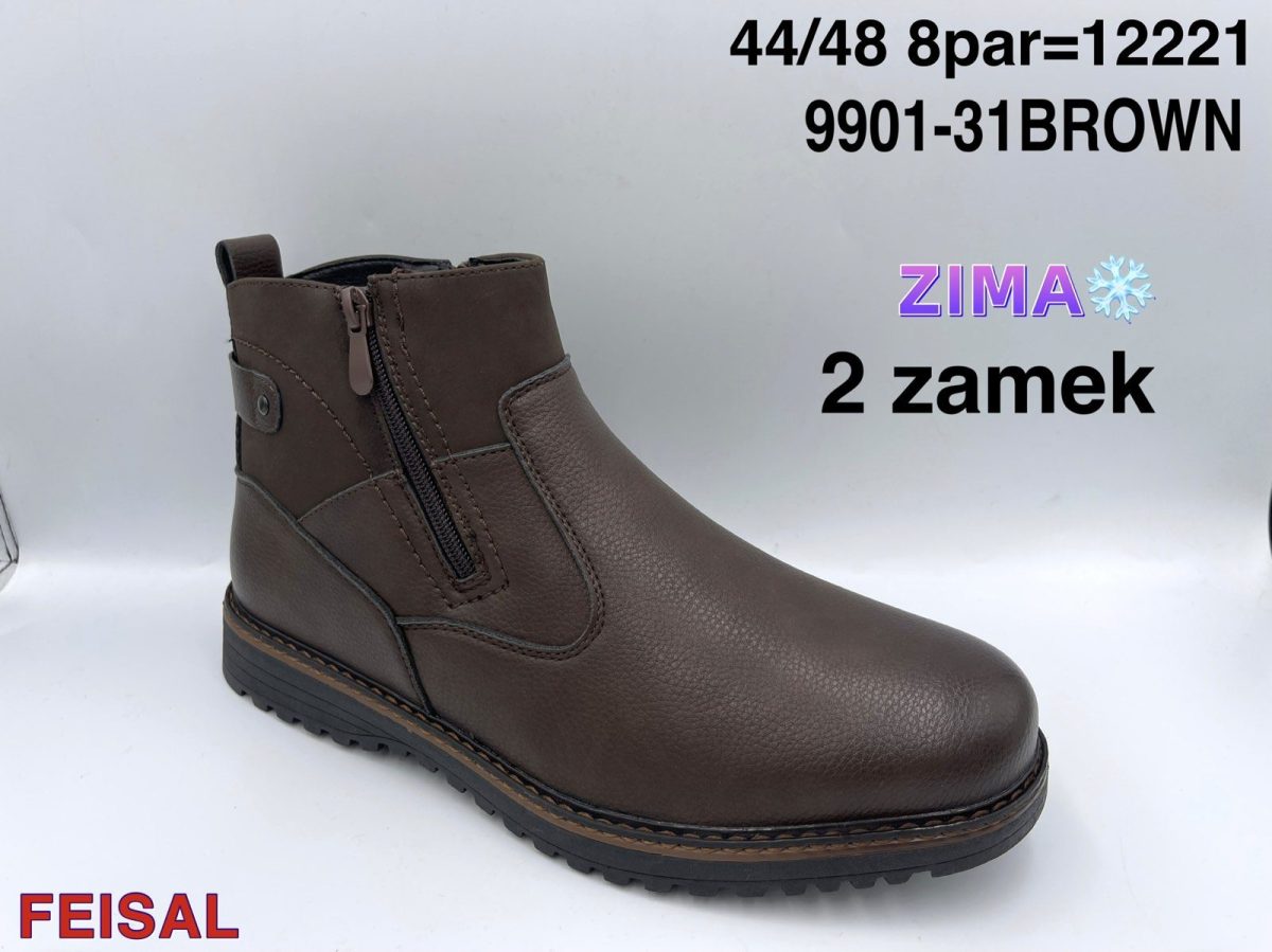 Buty Botki MĘSKIE (44-48_ 8par) 4857798