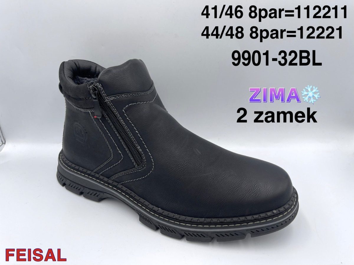 Buty Botki MĘSKIE (41-46_ 8par) 4857801