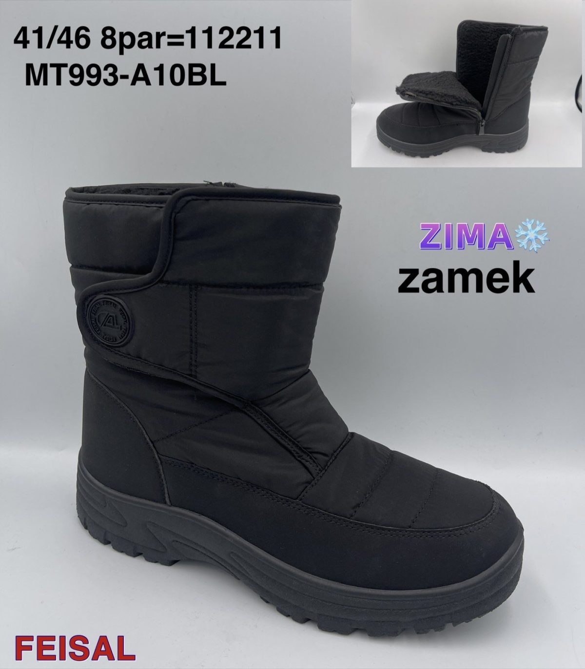 Buty Botki MĘSKIE (41-46_ 8par) 4857805