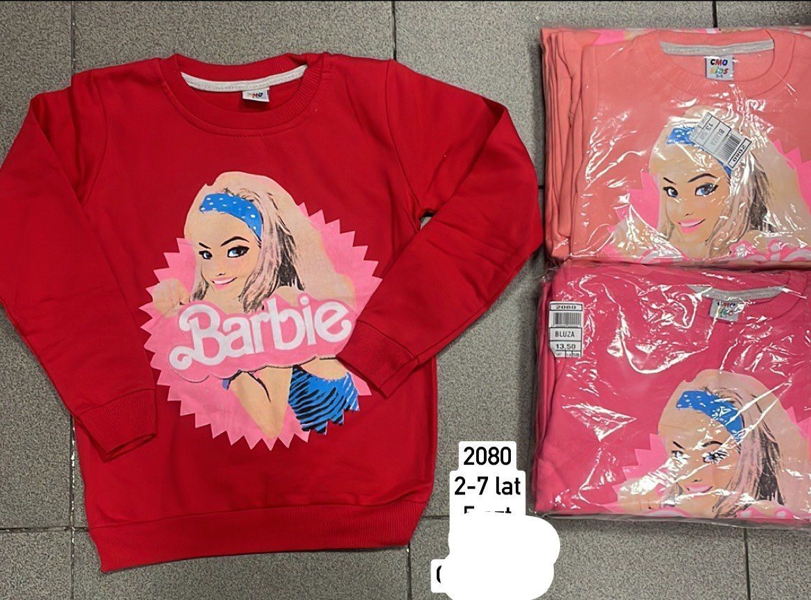 Bluzy DZIECIĘCA size 2-7 lat_ paczka 5szt _1 kolor 2325144