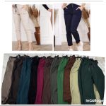 Spodnie Damskie wloskie _size uni_ paczka 6szt_ mix kolor 6620694