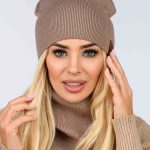 Komplety Czapki Damskie_ paczka 12 szt _mix kolor 6620782