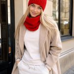 Komplety Czapki Damskie_ paczka 12 szt _mix kolor 6620785