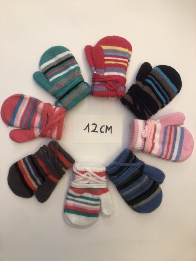 Rękawiczki Dziecięce _ paczka 12parę _mix kolor 4350703