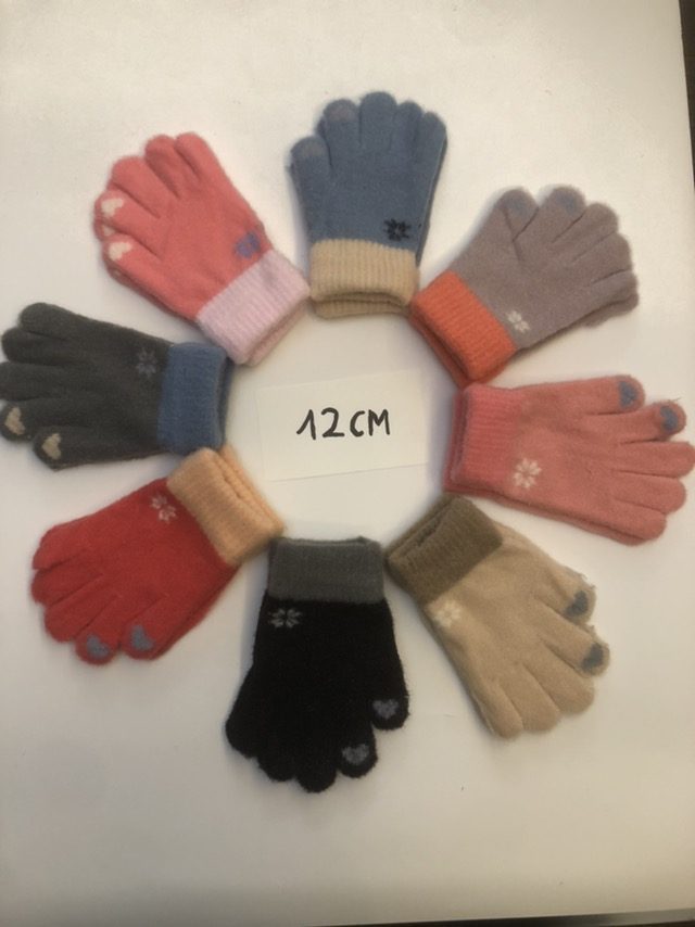 Rękawiczki Dziecięce _ paczka 12parę _mix kolor 4350711