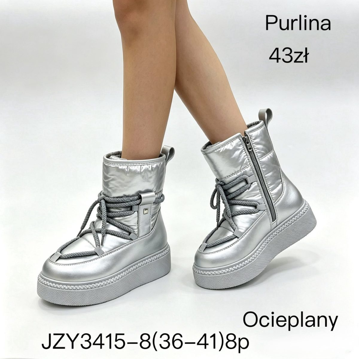 Buty Botki DAMSKIE (36-41_ 8par) 3089734