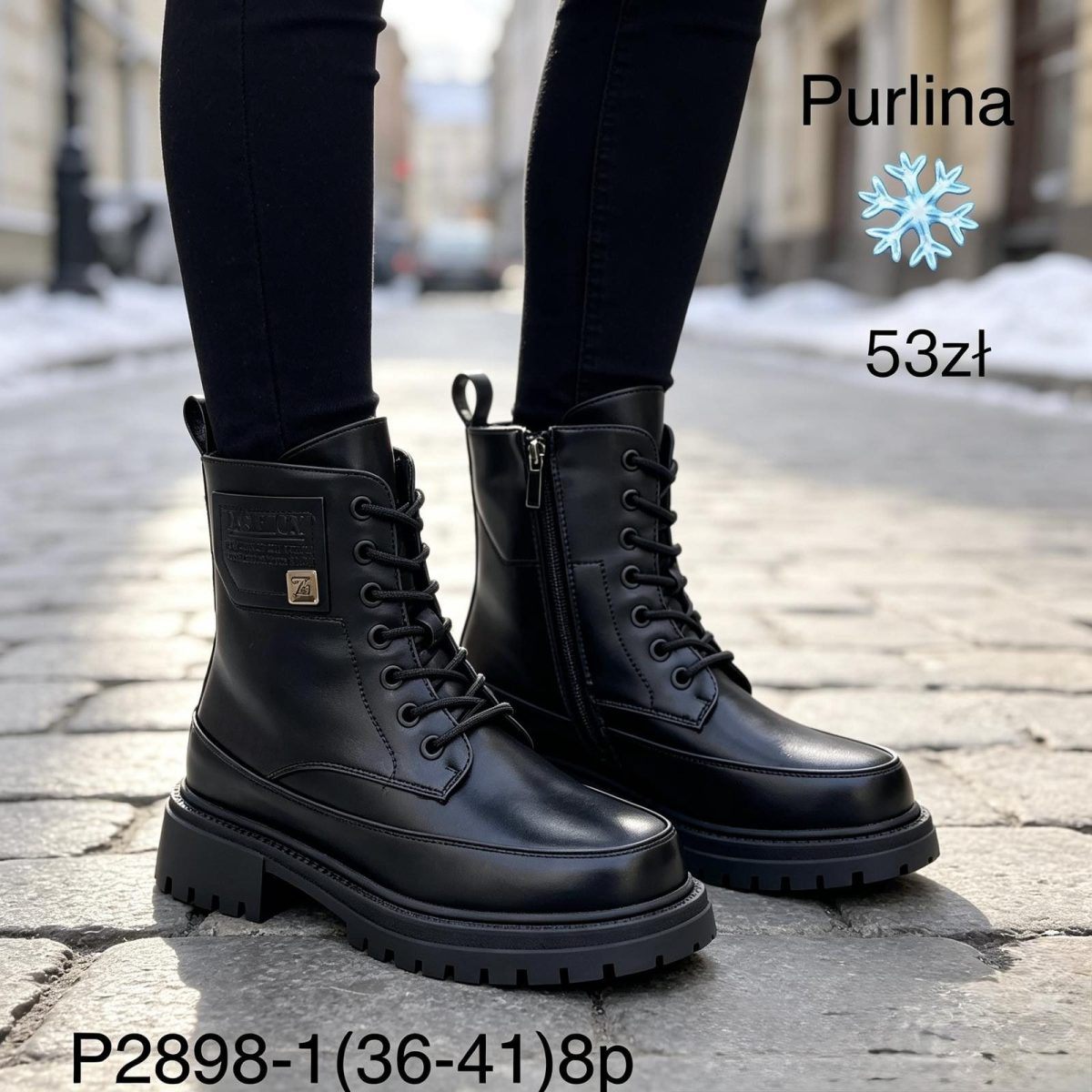 Buty Botki DAMSKIE (36-41_ 8par) 3089755