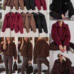 Płaszcz Damskie wloskie _size uni_ paczka 6szt_ mix kolor 3089866