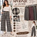 Spodnie Damskie wloskie _size uni_ paczka 6szt_ mix kolor 3089914