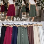 Spódnica długa Damskie wloskie _size uni_ paczka 6szt_ mix kolor 3089928