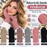 Rękawiczki Damskie _ paczka 12parę _mix kolor 3089931