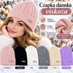 Czapki Damskie _ paczka 12parę _mix kolor 3089942