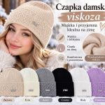 Czapki Damskie _ paczka 12parę _mix kolor 3089945