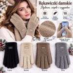 Rękawiczki Damskie _ paczka 12parę _mix kolor 3089950