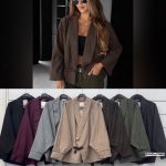 Marynarki Damskie wloskie _size uni_ paczka 6szt_ mix kolor 3089972