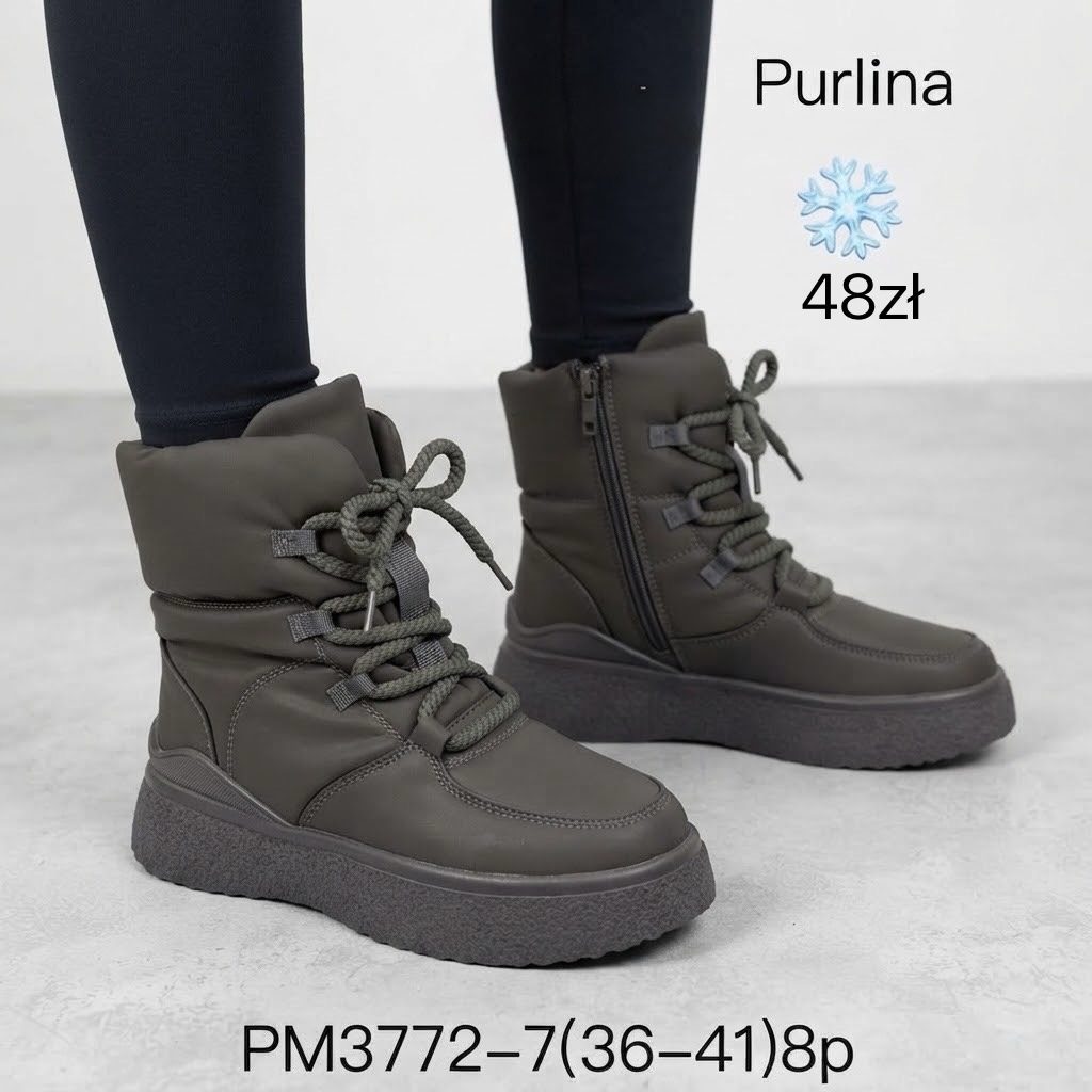 Buty Botki DAMSKIE (36-41_ 8par) 1173757