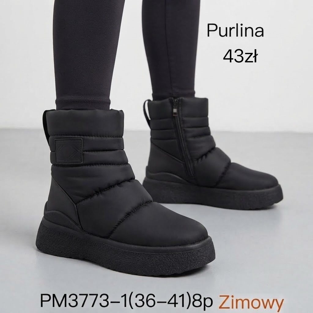 Buty Botki DAMSKIE (36-41_ 8par) 1173760