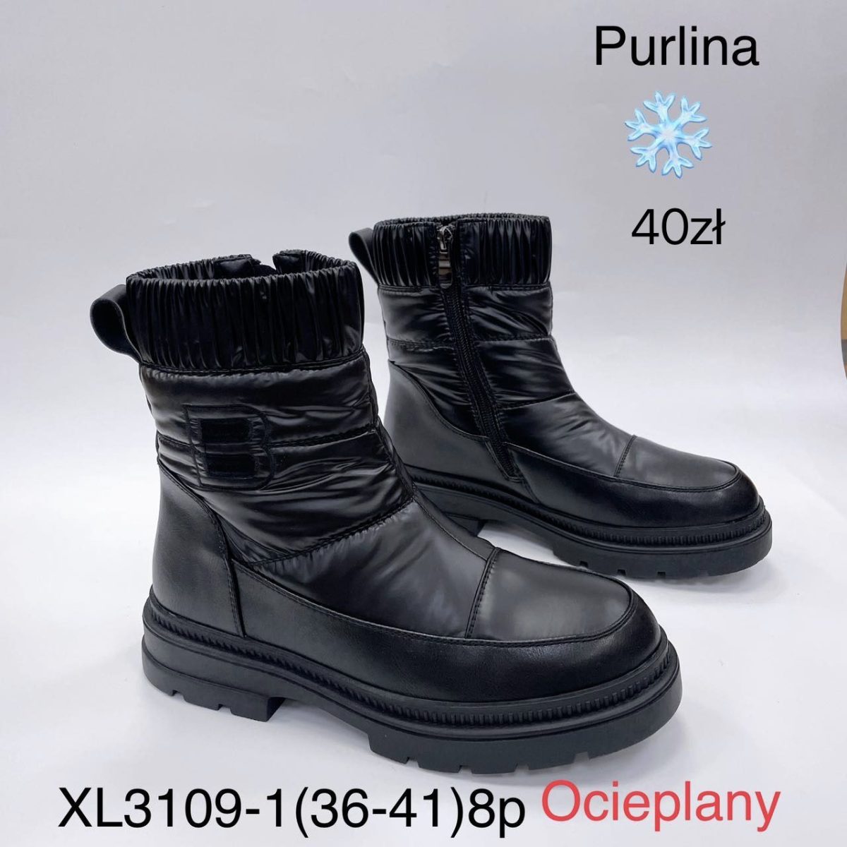 Buty Botki DAMSKIE (36-41_ 8par) 1173773
