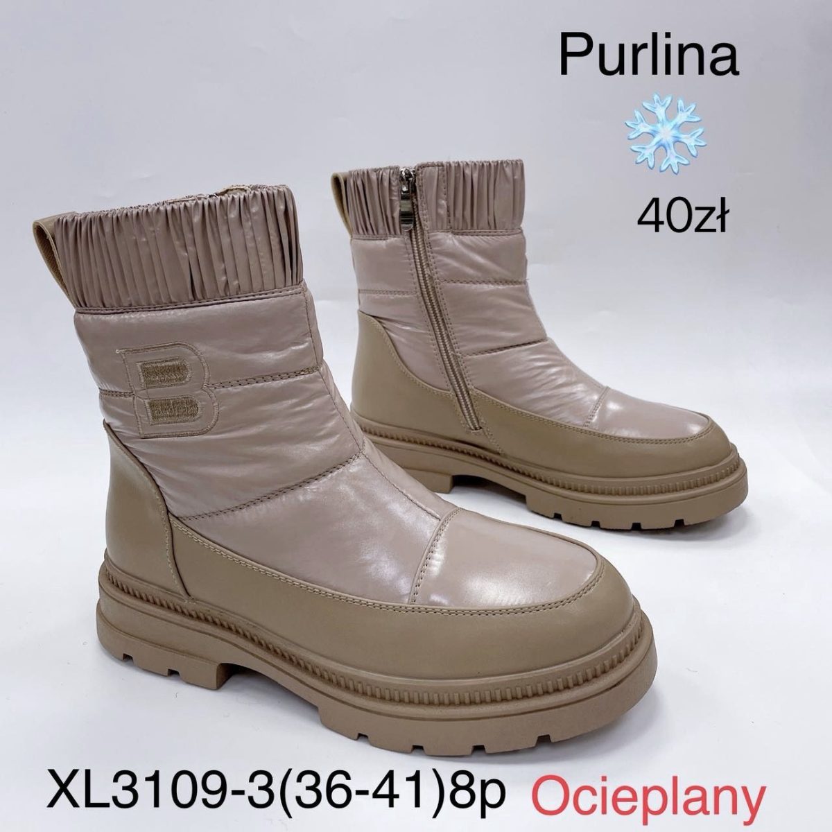 Buty Botki DAMSKIE (36-41_ 8par) 1173775