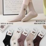 SKARPETY DAMSKIE .SIZE: 35-42_ (40PAR/PACZKA) KOLOR JAK NA ZDZIĘCIU 1173961