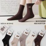 SKARPETY DAMSKIE .SIZE: 35-42_ (40PAR/PACZKA) KOLOR JAK NA ZDZIĘCIU 1173962