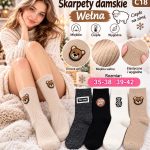 SKARPETY DAMSKIE .SIZE: 35-42_ (40PAR/PACZKA) KOLOR JAK NA ZDZIĘCIU 1173963