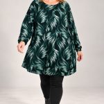 Tuniki Damskie Polskie_ size standard_ paczka 4szt 1 kolor 1173982