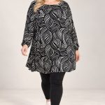 Tuniki Damskie Polskie_ size standard_ paczka 4szt 1 kolor 1173986