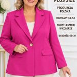 Marynarki Damskie Polskie_ size 48-54_ paczka 4szt 1 kolor 1430574