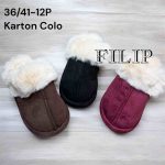 Buty Kapcie DAMSKIE (36-41_ 12par) 4122691