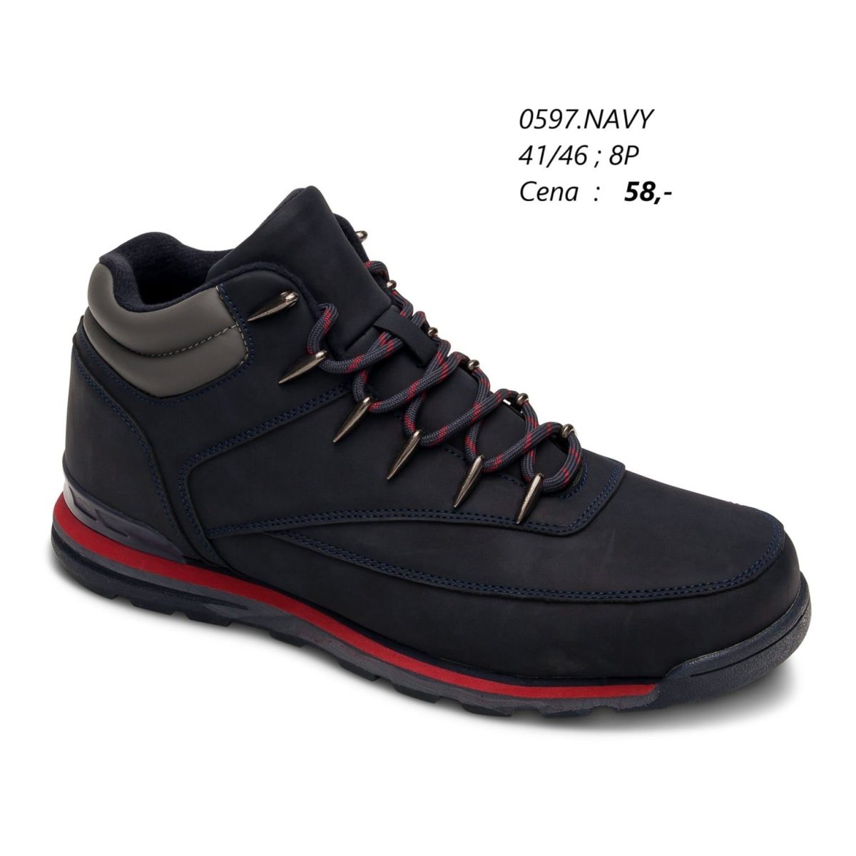 Buty Botki MĘSKIE (41-46_ 8par) 4122696