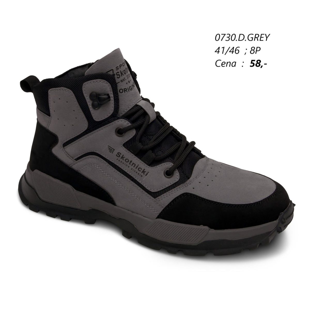 Buty Botki MĘSKIE (41-46_ 8par) 4122698