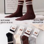 SKARPETY DAMSKIE .SIZE: 35-42_ (40PAR/PACZKA) KOLOR JAK NA ZDZIĘCIU 4122769