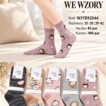 SKARPETY DAMSKIE .SIZE: 35-42_ (40PAR/PACZKA) KOLOR JAK NA ZDZIĘCIU 4122772