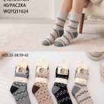 SKARPETY DAMSKIE .SIZE: 35-42_ (40PAR/PACZKA) KOLOR JAK NA ZDZIĘCIU 4122773