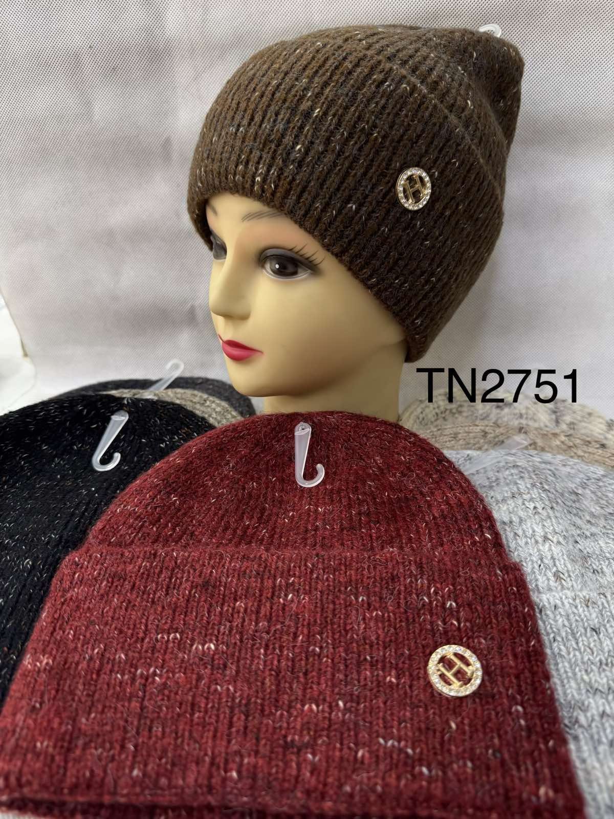 Czapki Damskie _ paczka 12parę _mix kolor 4122776