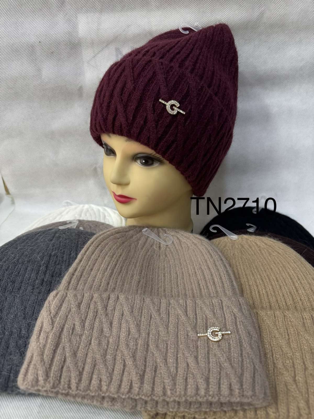 Czapki Damskie _ paczka 12parę _mix kolor 4122777