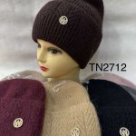 Czapki Damskie _ paczka 12parę _mix kolor 4122778