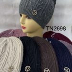 Czapki Damskie _ paczka 12parę _mix kolor 4122800
