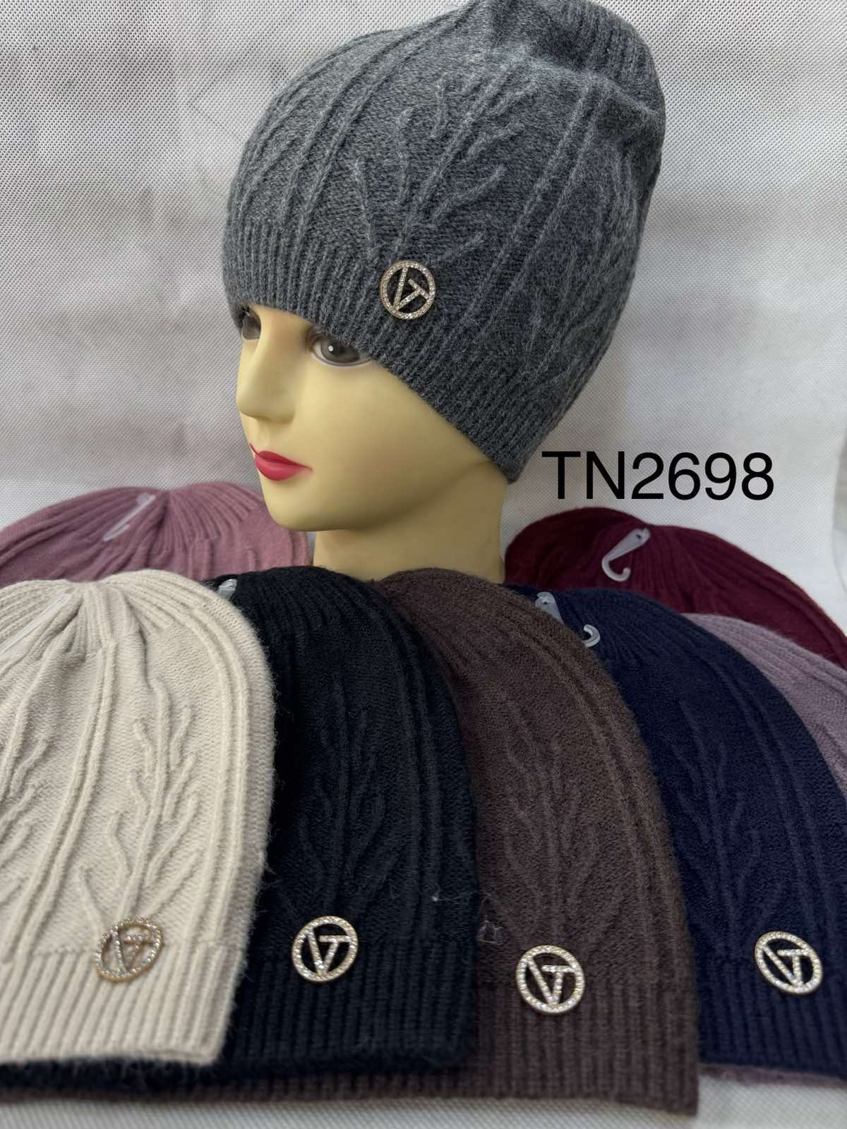 Czapki Damskie _ paczka 12parę _mix kolor 4122800